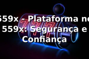 559x - Plataforma no 559x: Segurança e Confiança